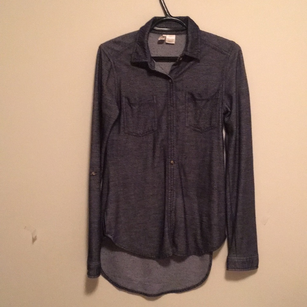 Grey Shirt.